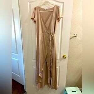 Baltic Born Tan High Low Dress